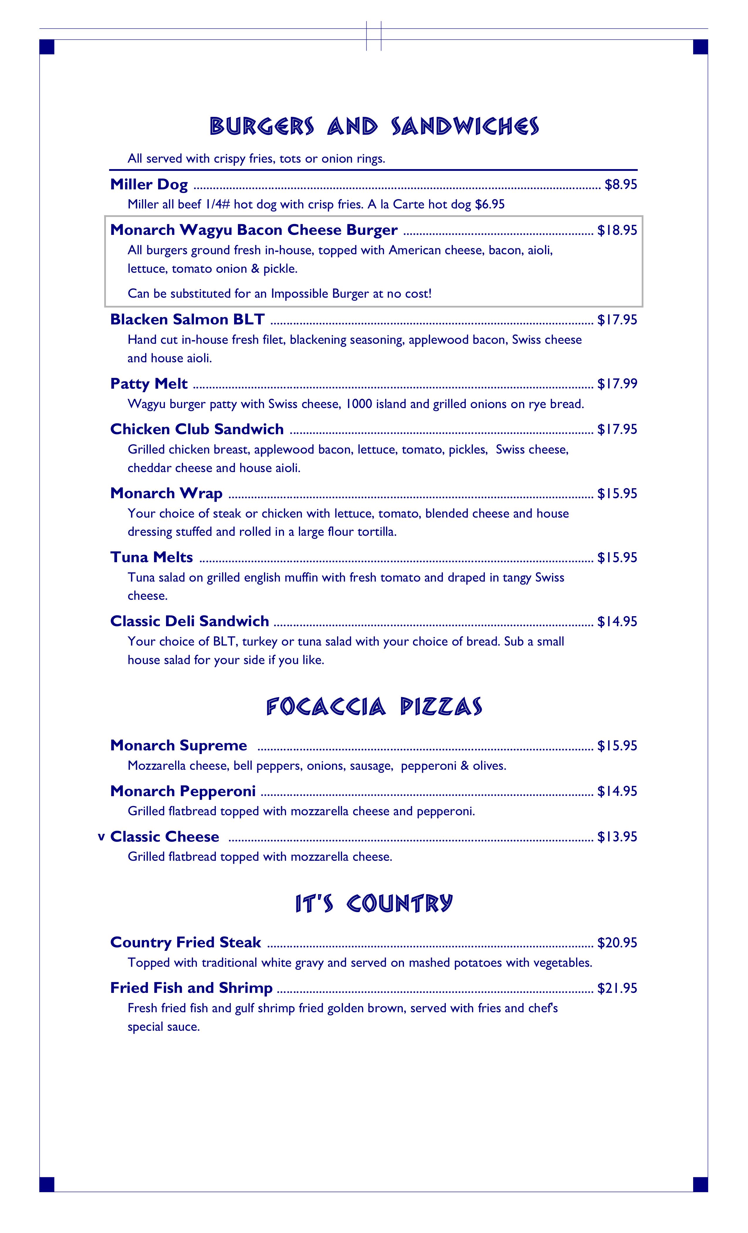 Monarch Menu 10.6.25 images 1